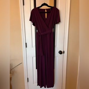 Plum Pantsuit Jumper